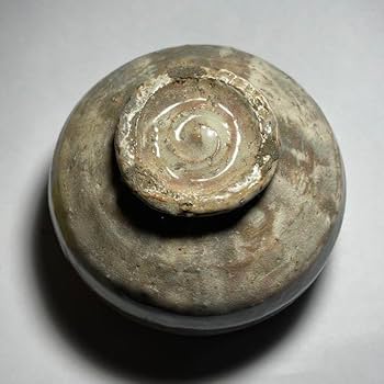 Amazon.co.jp: 萩茶碗 扇芝庵波多野指月作 四方桟共箱 萩焼